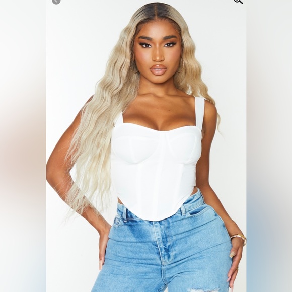 Pretty Little Thing Woven Corset Top - Picture 1 of 1
